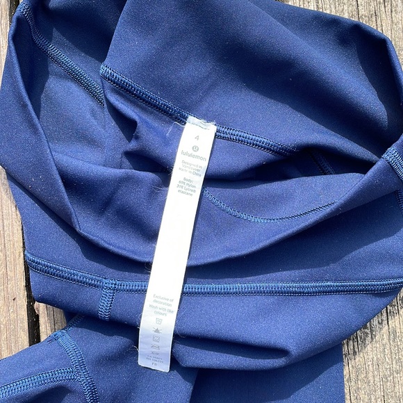 EUC - Lululemon Wunder Under Leggings - Picture 5 of 6